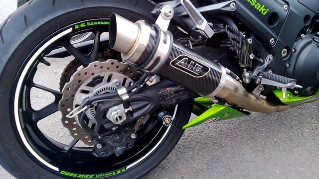 Kawasaki ZZR1400 Exhaust note