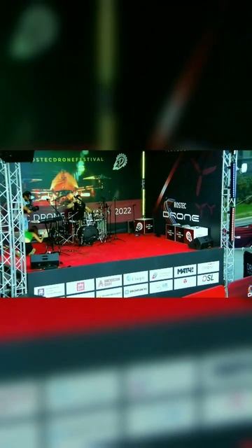 Live Drum Show Rostec Drone Festival 2022