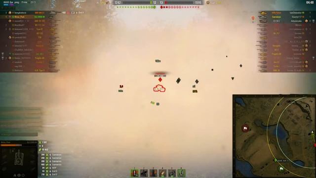 Мир танков. WOT. Бой на ELC EVEN 90. Взял 3 фрага и 2.9К урона
