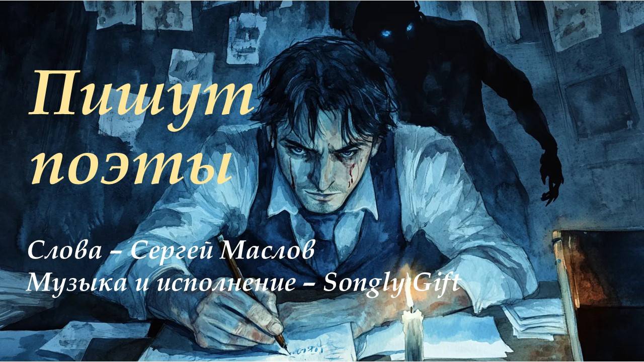Пишут поэты (Слова - Сергей Маслов, музыка и исполнение - Songly gift)