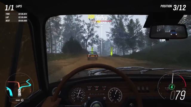 Lancia Fulvia Coupe Rallye 1.6 -Forza Horizon 4 - Classic Rally - Custom Route!!