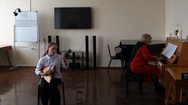 Гавот - Ж.Б. Люлли | Ульяна Малаканова (балалайка)