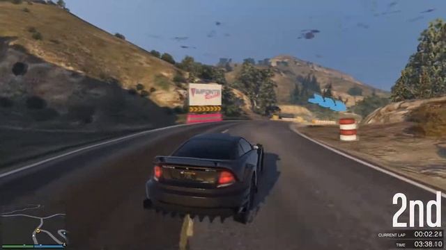 GTA V Off roading in a Feltzer