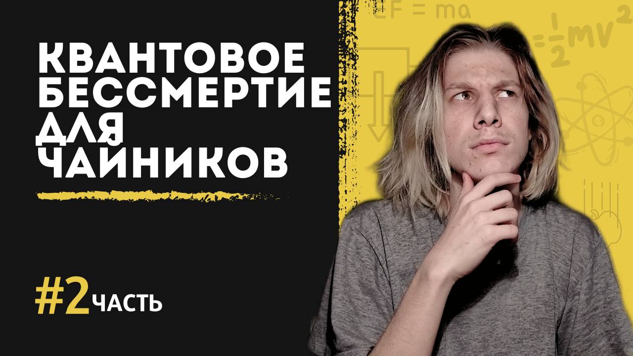 КВАНТОВОЕ БЕССМЕРТИЕ ПРОСТЫМИ СЛОВАМИ ДЛЯ ЧАЙНИКОВ!! Часть 2