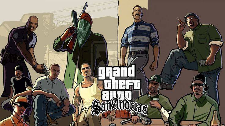 Прохождение GTA San Andreas//Часть 1