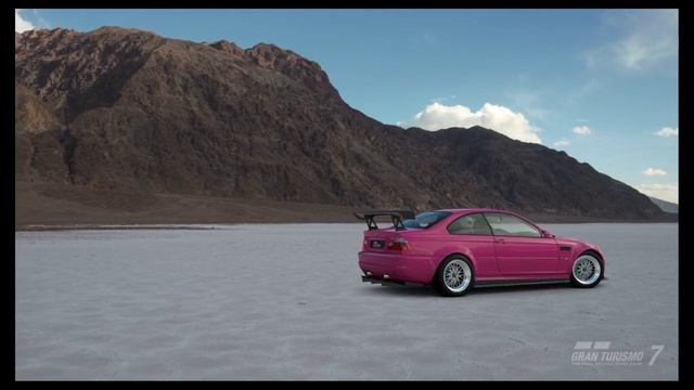 Gran Turismo™ 7 Ela Pagani Style BMW M3 E46 pink
