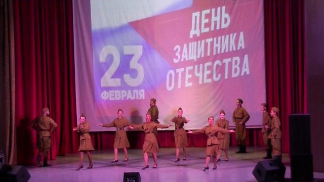 Народный танцевальный коллектив Красивомечье "Солдатский танец"