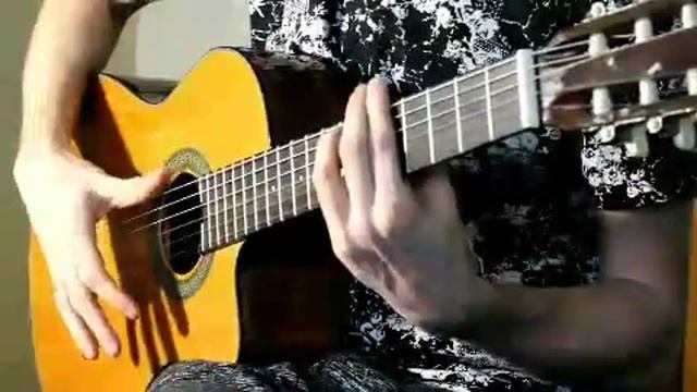 Gitarada boy chalish. Ispanskiy boy