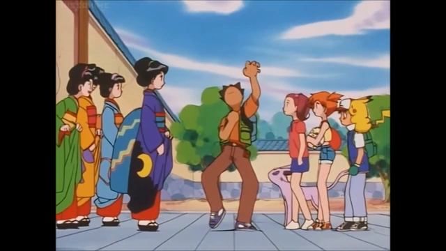 Brock Can't Decide Which Kimono Girl Is The Prettiest