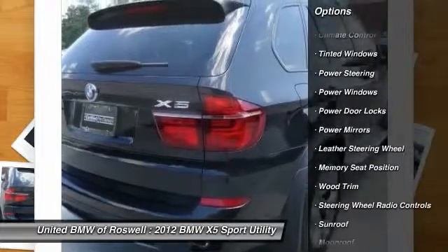 2012 BMW X5 Roswell GA RF15406A