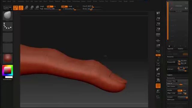 0028 zbrush (pinch brush)
