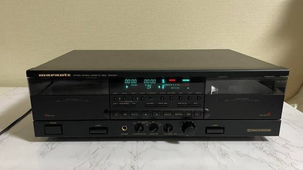 Двойная кассетная дека Marantz SD515DX Stereo с обратной связью-Япония-1995-год