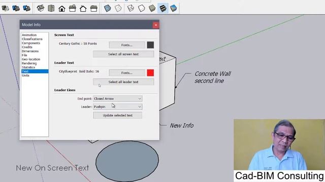 SketchUP How to: Part 17 Text