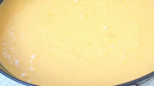 Тыквенный торт с заварным кремом