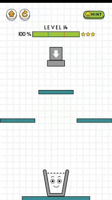 Disassembly on mobile№Наполни жикостью стакан используя карандаш 13-14