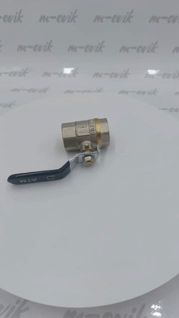 ViEiR шаровой кран ВР рычаг 3/4" желтый (VR207-02)
