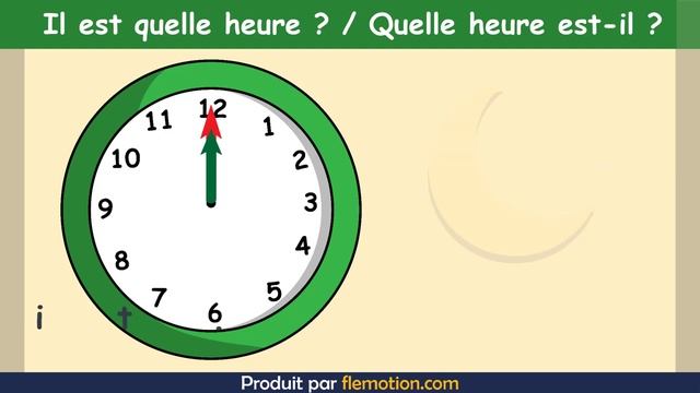 Donner et demander l’heure