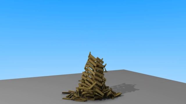 Blender - Kapla Blur test