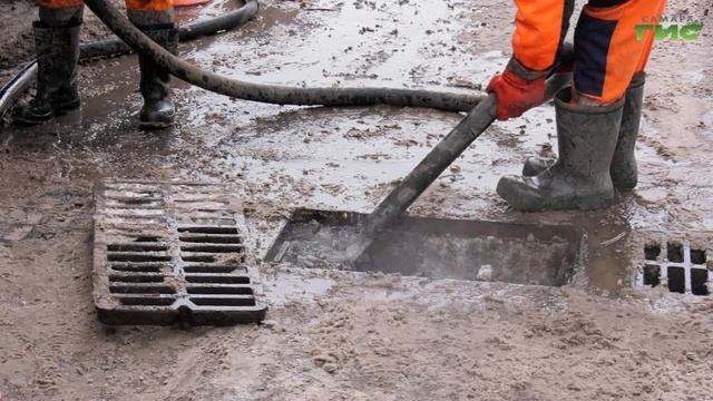 В Самаре коллекторы ливневой канализации проливают горячей водой из бойлеров