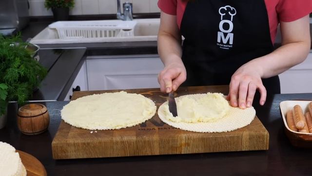 ПРОСТОЙ ПЕРЕКУС. Картофельные пенечки с сосисками