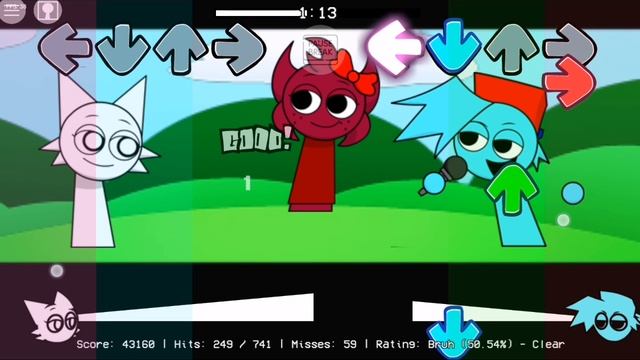 я играю в SPRUNKI батл