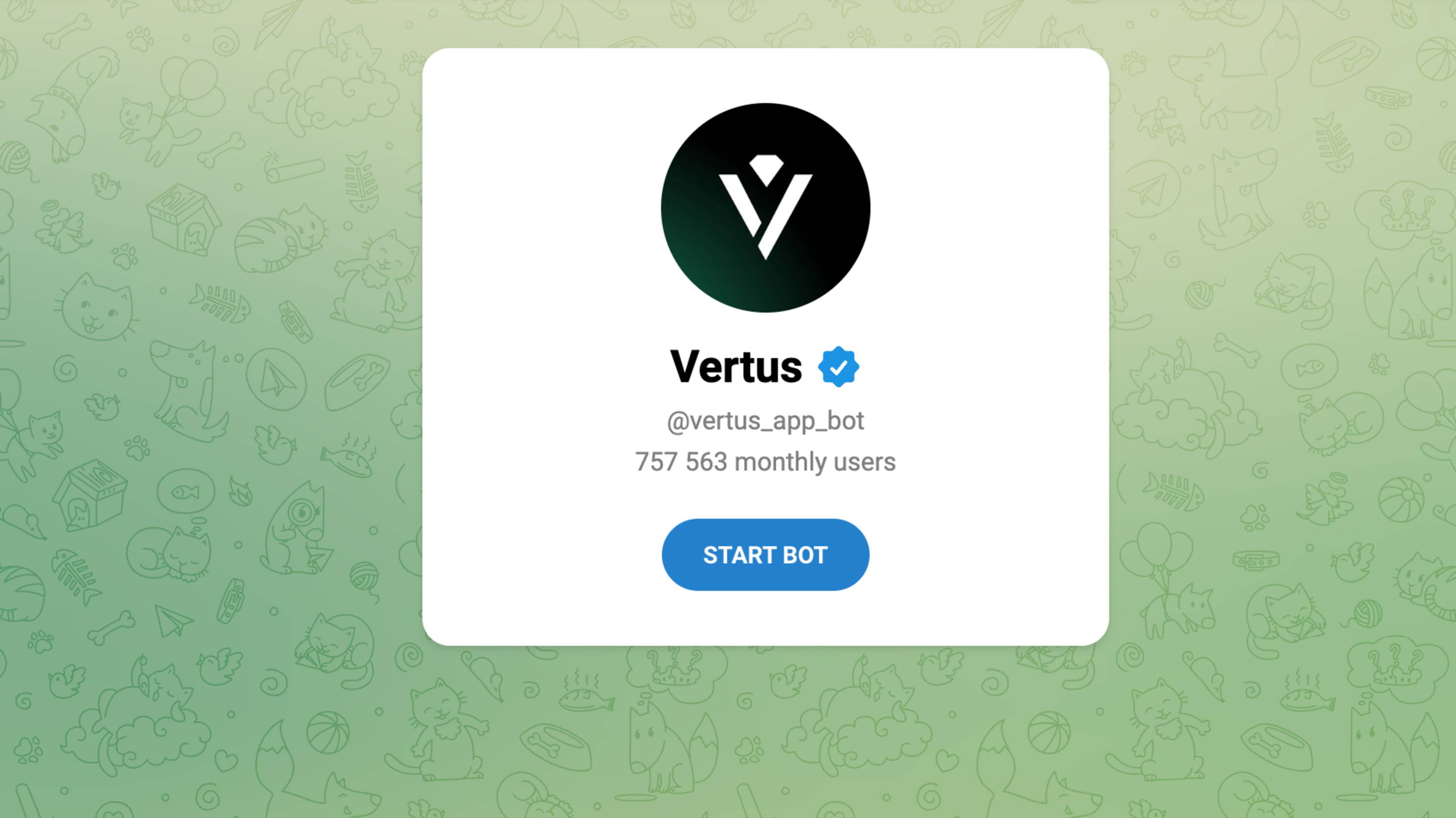 Информация, которую мы смогли найти о Vertus Bot (Вертус Бот): Отзывы