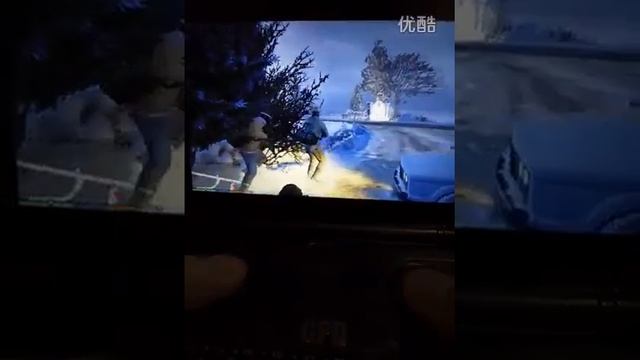 Gpd win prototype(8700 fanless version )GTA5 test