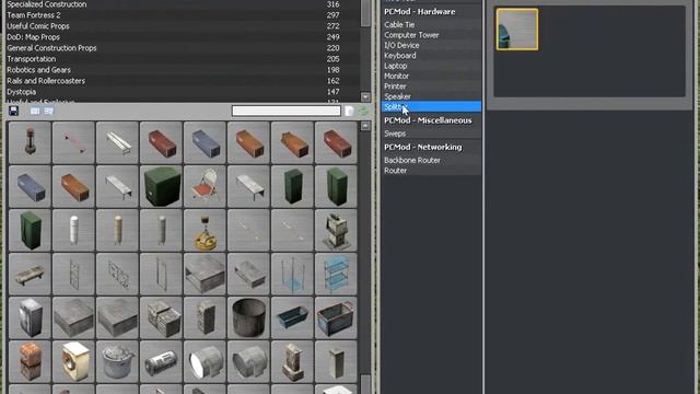 Garrys Mod-How to make a simple pc using PCmod! Part 2