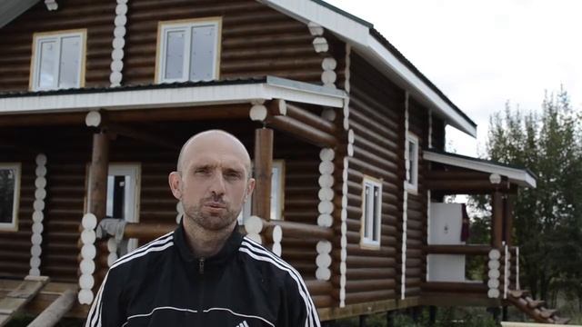 Отзыв заказчика о доме из оцилиндрованного бревна