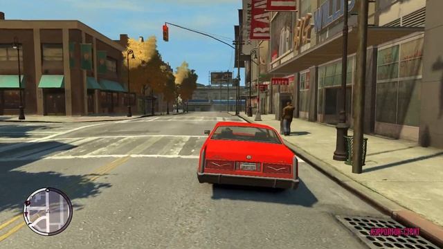 еду на машине в GTA IV под регги