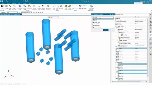 NX TOPOLOGY OPTIMIZER
