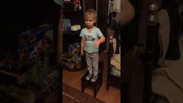 У меня матроска - Алексей 4 года