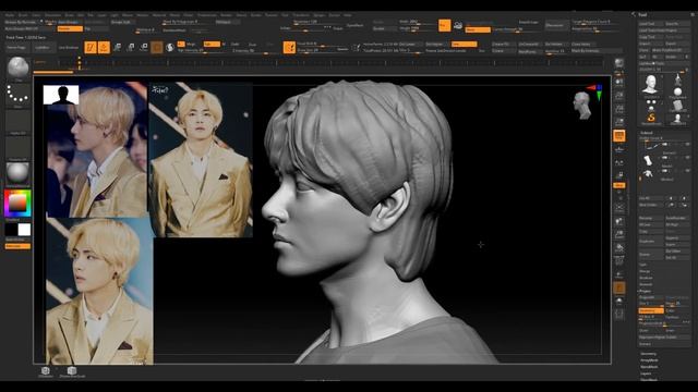 Zbrush/ Set Camera View/지브러쉬 기초/원하는 카메라 각도 지정하기