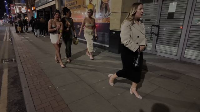 Ночная Жизнь Города В Манчестере