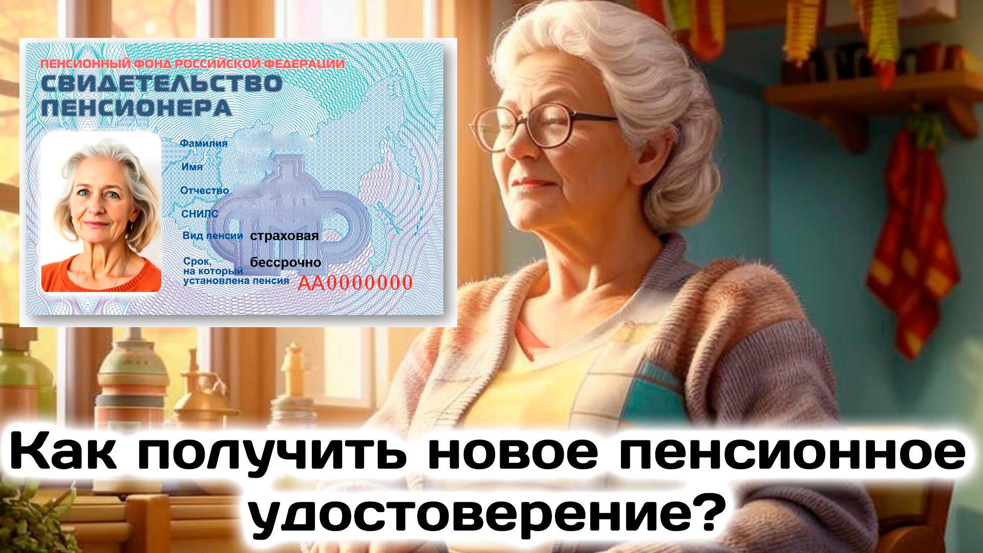 Как Получить Новое Пенсионное Удостоверение и надо ли Менять Старое?