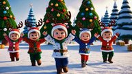 Песня Jingle Bells Звенит всю дорогу  Танцевальная вечеринка для малышей под Рождественские песни