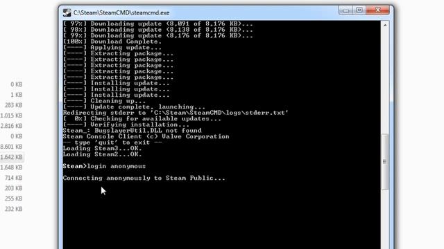 SteamCMD : Episode 1 : Downloading Garry's Mod Content