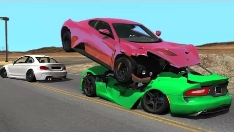 Жестокие аварии #7 - BeamNG DRIVE