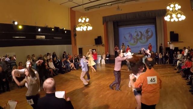Петербург танцует Соушл 2016. Salsa Casino J&J финал, комп.2