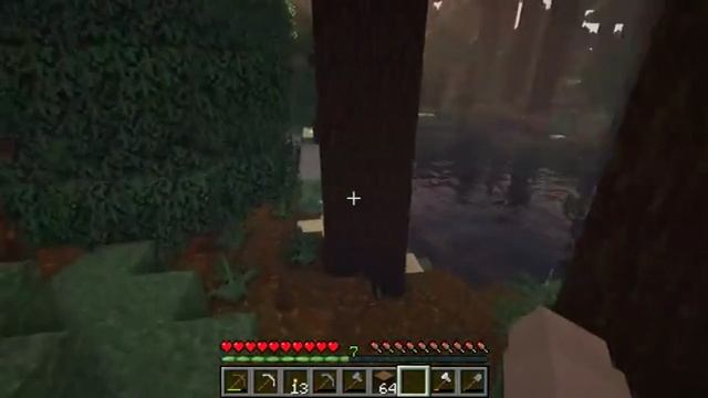 Minecraft – Дорабатываем еловый дом у реки, добавляем детали и украшаем окружение! 🌲🏡 (Часть 4)