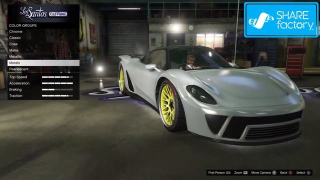 GTA 5 Online PS4 - Pfister 811 Customization