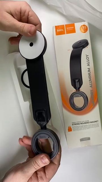 Автомобильный держатель Hoco H71 (Magsafe, на приборную панель) Черный