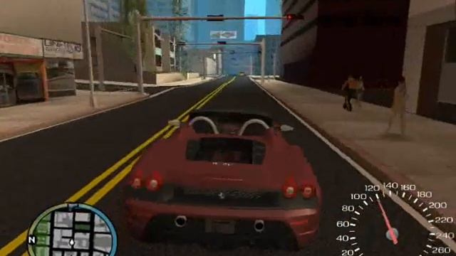GTA SA - Ferrari Scuderia - Test Drive