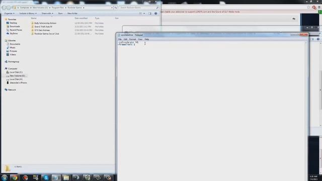 How to make a commandline txt in GTA IV   Fix GTA IV LAG