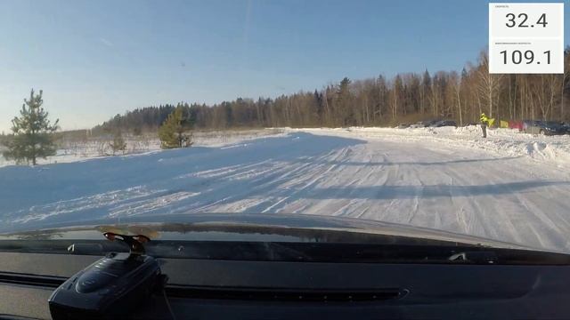 Трасса Тропикана, onboard VW Tiguan.