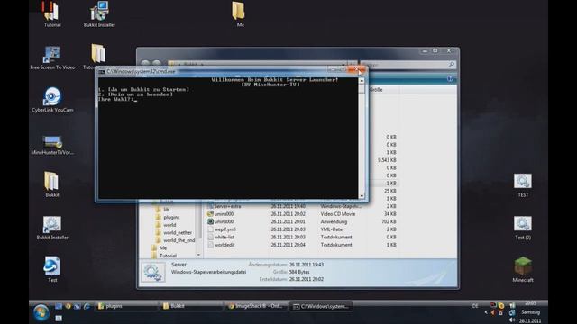 How to make a Bukkit Server [Hamachi][Installer][1.0.0][German]