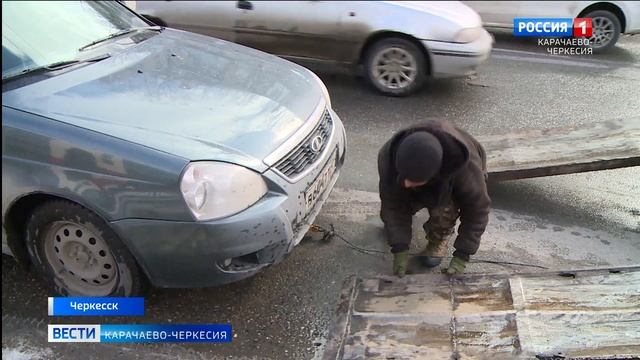 В Черкесске провели профилактическое мероприятие на выявление правил парковки