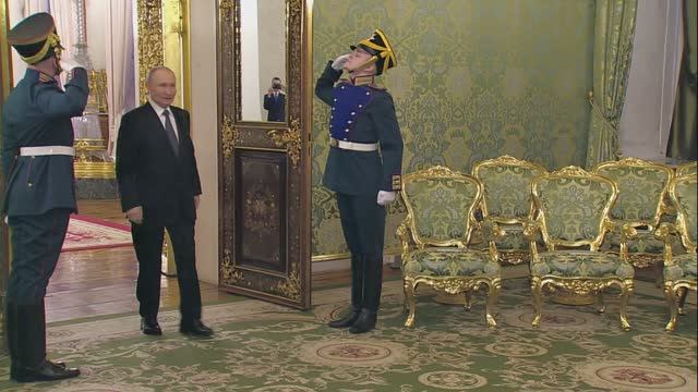 Владимир Путин. Переговоры с Премьер-министром Мьянмы Мин Аун Хлайном 4 марта 2025 года