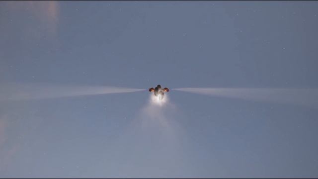 Ultra Dynamic Sky + Superhero Flight Animations (Unreal Engine Test)