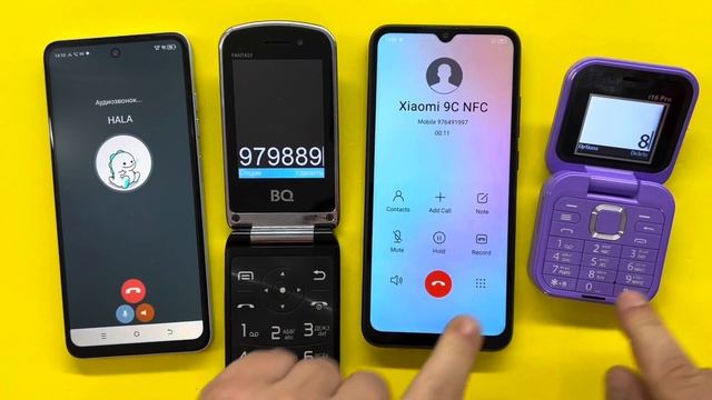 Old BQ Fantasy Vs i16pro Incoming Calls, Xiaomi Redmi 9C FAKE CALL, Tecno Go 2024 Hala